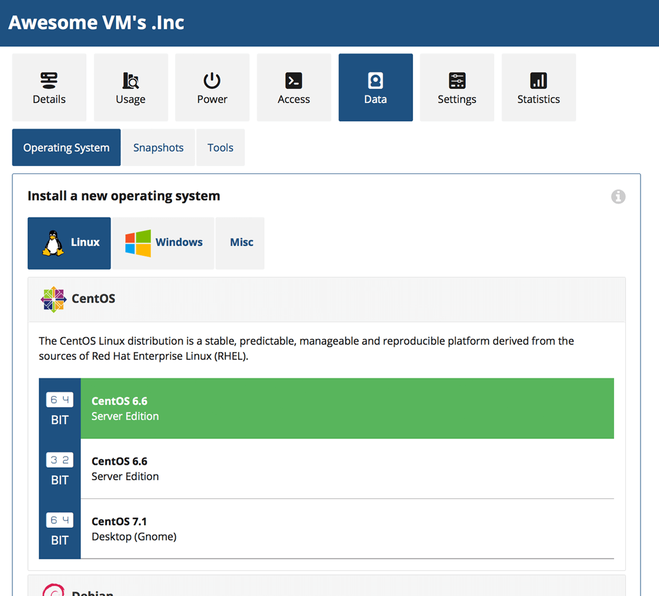 Hébergement VPS ou Virtual Private Server